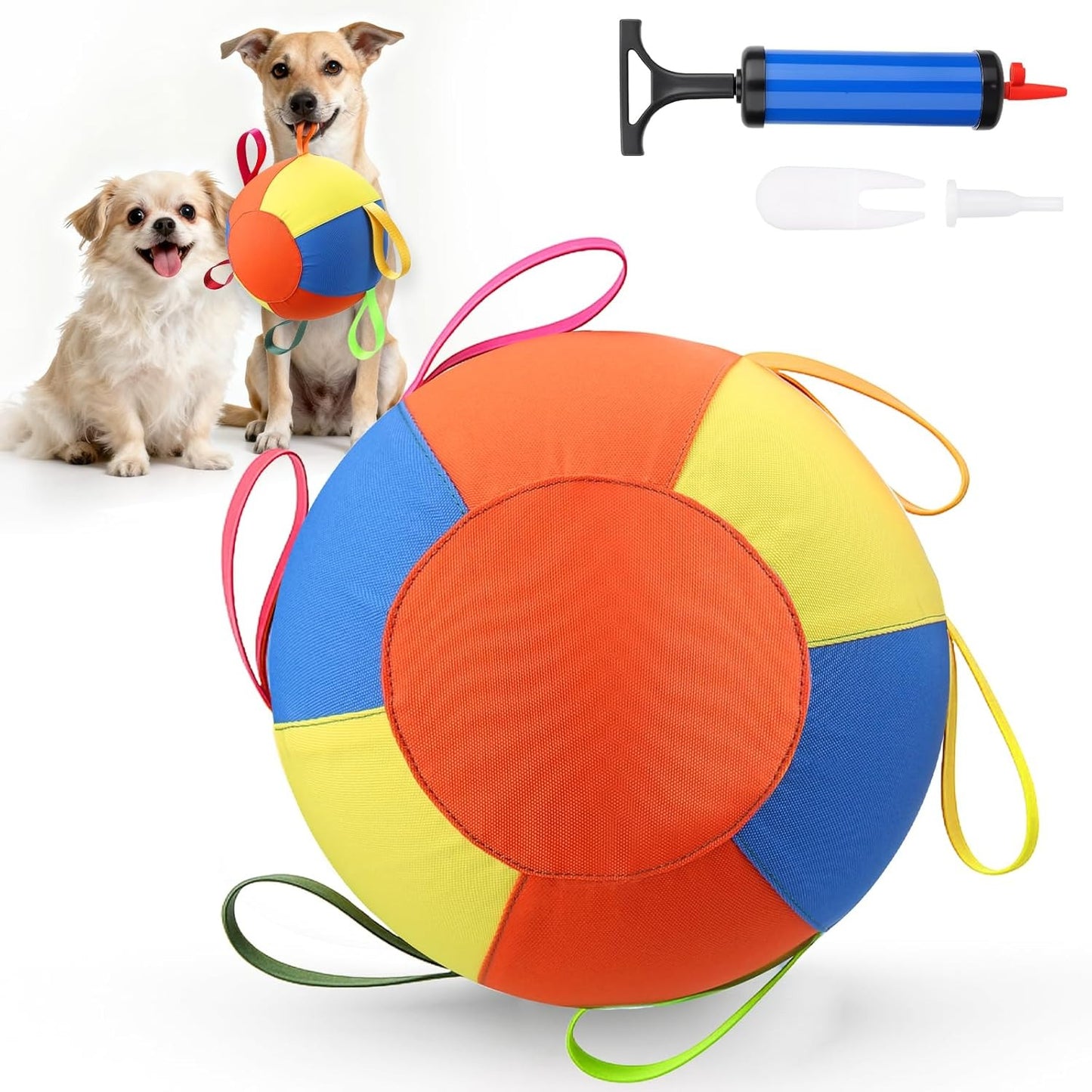 Herding Ball for Dogs, Large Dog Ball with Handles for Outdoor Play