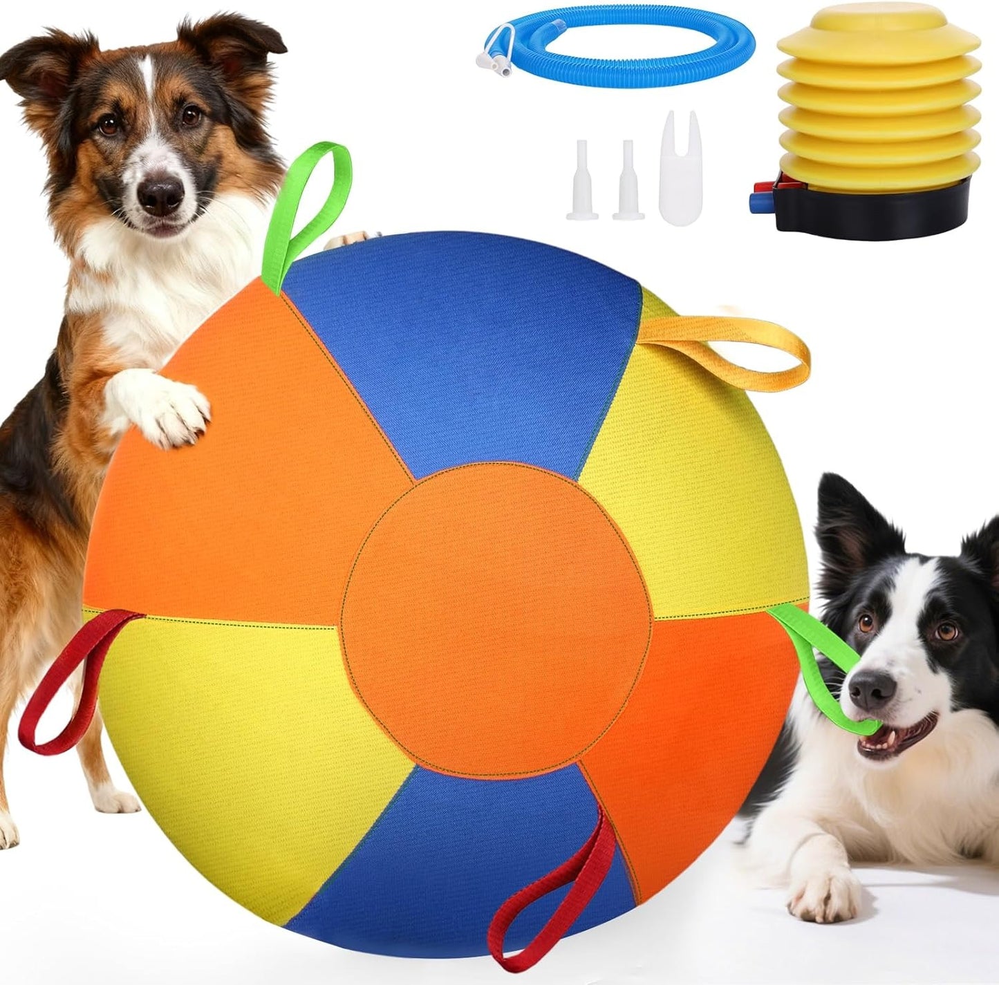Herding Ball for Dogs, Large Dog Ball with Handles for Outdoor Play