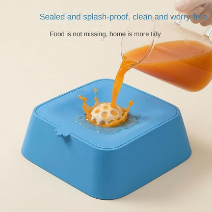 Dog Licking Bowl - Liquid Eating Dish with Ball for Pet