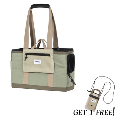 Squar Tote Bag - Green image