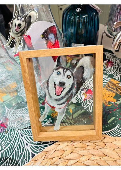 Hand-Painted Pet Portrait