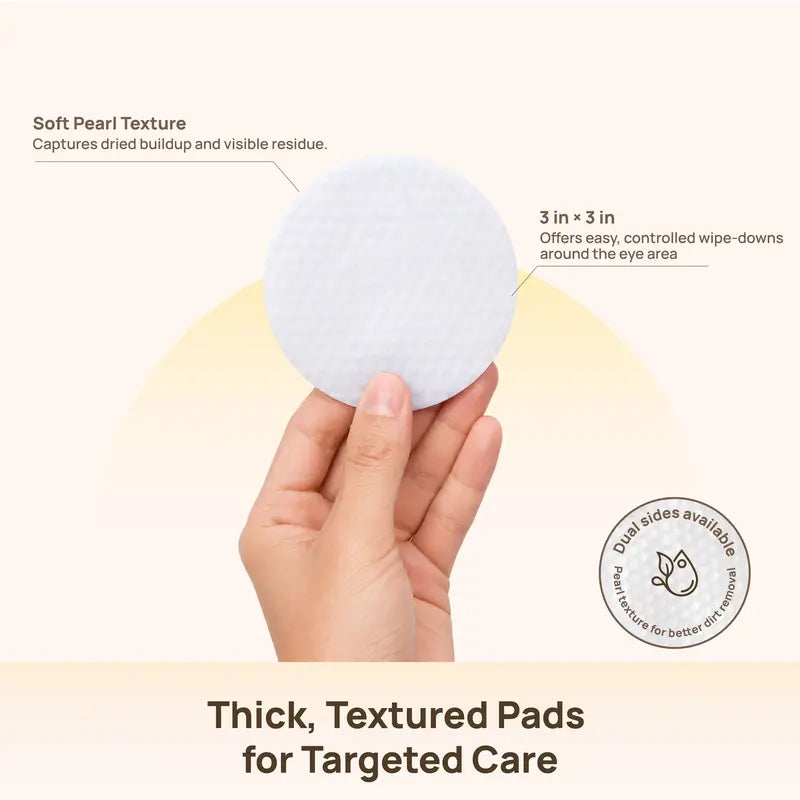 Gentle Tear Stain Cleansing Wipes for Dogs - Eye Area Care with Coconut, Unscented & Manuka Honey Options